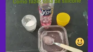Como fazer cola de silicone caseira com apenas 2 ingredientes