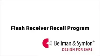 Bellman & Symfon Flash Receiver Recall - Auslan with Subtitles