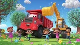 Big Truck & Digger Dance &ndash; Construction Rhyme for Kids 🚧🎶 Fun Nursery Rhymer Kids, Toddlers & Babie