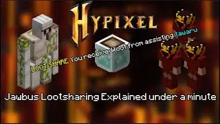 Professional Jawbus Lootsharing in Hypixel Skyblock Explained under a minute.