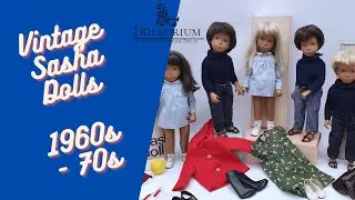 Mini Doll Haul! Collection of 5 Vintage Sasha Dolls & Their Clothes - Dolls from the 1960s & 1970s