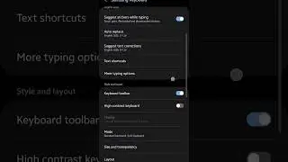Fix the Samsung Keyboard Interface in One UI 6.1 - hide voice input on bottom #Shorts