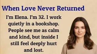 Emotional English Story — She Waited… But He Never Returned