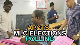 Polling Begins  For Teacher & Graduate Quota MLC Elections || 2States Politics