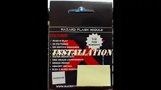 How to install hazard flasher on dominar - Flashx Racedynamics #dominar400hazardlight