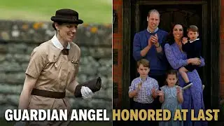 William & Kate's Nanny Gets Royal Medal After 11 Years