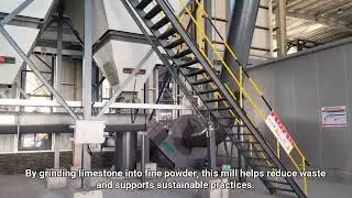 Limestone powder mill for environmental protection