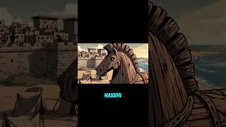 One Wooden Horse Ended 10 Years of War Instantly #ancienthistory #shorts