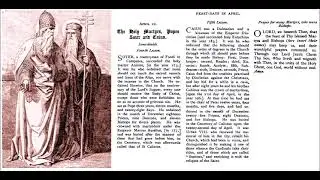 Apr 22 - Saint Soteris - Pope - Martyr - 0177 - Rome