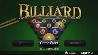 BILLIARD (Switch) First 13 Minutes on Nintendo Switch - First Look - Gameplay