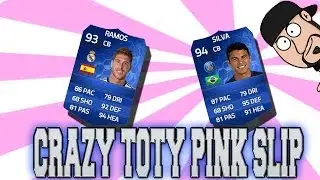 INSANE TOTY THIAGO SILVA VS SERGIO RAMOS PINK SLIP FIFA 14