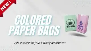 Colored Paper Bags
