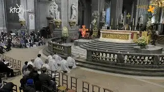 Midday prayer in the church of Saint-Sulpice – international version