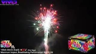 Sky Candy XL from Vivid Pyrotechnics @fireworkcrazy #fireworkcrazy ​