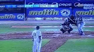 Home Run de Mario Lisson Vs. Aguilas del Zulia 2013