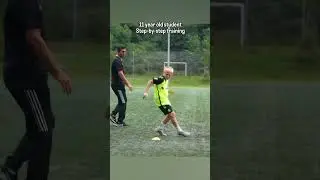Пошаговое восстановление правильного положения тела для приема паса ⚽️