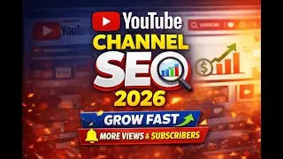 YouTube Channel SEO Complete Guide |Subscribers& Views Badhao 2026|Channel Ko Rank & Grow Kaise Kare