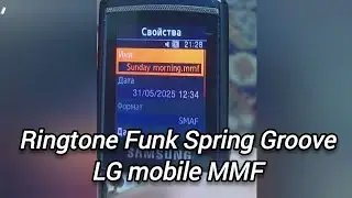 Spring Groove on LG Phone.FUNK Remix Controller MMF eli c Phone I uploaded and remixed it--how do) у