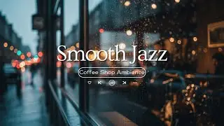 Warm Jazz Instrumental Music to Relax 🍂 Cozy Autumn Coffee Shop Ambience & Smooth Piano Jazz Music