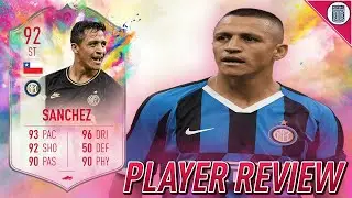 92 SUMMER HEAT ALEXIS SANCHEZ PLAYER REVIEW! SBC PLAYER - FIFA 20 ULTIMATE TEAM