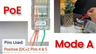 What is PoE Mode A? Power Over Ethernet Explained! Understanding IEEE 802.3af/at PoE (Alternative A)