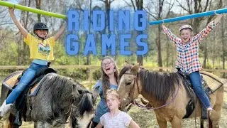 Horseback Riding Games to Build Confidence in the Saddle
