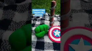 Avengers Fondant Toppers ❤ By Mashee ❤ #fondanttoppers #avengerstoppers #caketopper #srilanka #usa