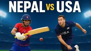 Nepal vs USA odi cricket | Wicked||| #cricket #odi 