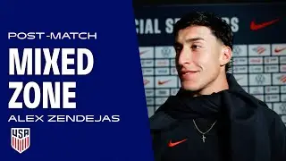 Mixed Zone | Alex Zendejas | September International Friendly vs. Japan