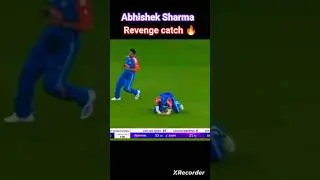 Abhishek Sharma revenge catch 🔥 #trending #cricket #jaidmeel #viratkohli #shorts #gaming #ronaldo
