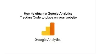 How to create your Google Analytics Tracking Code