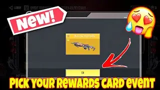 codm pick your rewards card event | how to get legendary skin & character skin codm season 6 2023 😍