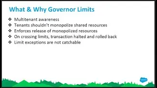 Salesforce for Developers Session III Governor Limits by Rajaseeman