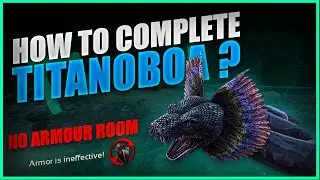 HOW TO COMPLETE TITANOBOA NO ARMOR ROOM | ARK MOBILE DUNGEON | TIPS & TRICKS | RAPTORS GAMING.