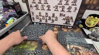 Horus Heresy Legiones Astartes Siege Battle Group unboxed!! 