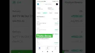 how to earn from theta decay | option premium sell earning