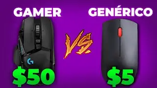 MOUSE GENERICO vs MOUSE GAMER &iquest;Hay Diferencia?