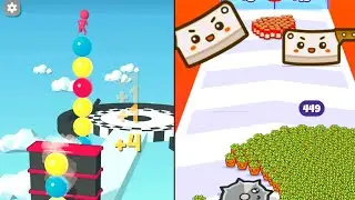 Stack Rider Vs Food Runner All Levels Gameplay Android & iOS Big New Update