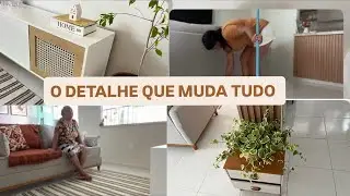Ninguém vê essa parte, mas é aqui que a casa se transforma | primeira faxina depois da mudança 