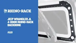 Jeep Wrangler JL 4-Door Rhino-Rack Backbone Installation
