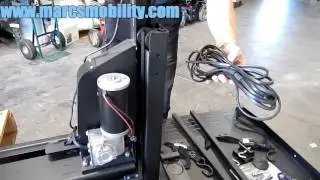 Harmar AL 600 Inside Vechile Lift Backpacker Marc's Mobility