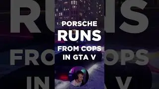 Porsche Tries to Outrun the Cops 😳🚔