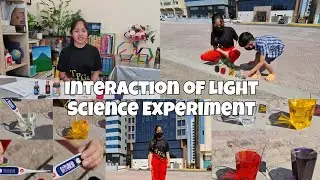 Interaction of Light | Science Experiment 👍❤😊