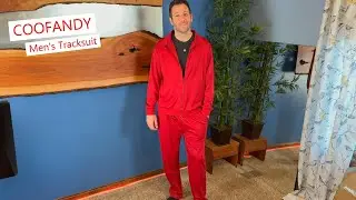 Coofandy Men's Tracksuit, comfortable and lightweight #mensclothing #tracksuit #coofandy