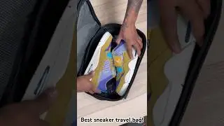 Traveling with Sneakers - Best travel bag for Sneakerheads #shorts