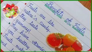 Benefits of eating fruits in 10 lines | Amazing benefits of eating fruits | Few lines about fruits🍉