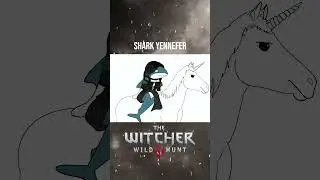 Shark Yennefer | Witcher Sharkverse #thewitcher #fanart #yennefer #art #geralt #thewitcher3