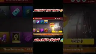 Free Fire New Event | Hideout Evo Vault Event Free Fire | New Hideout Event #shorts #hideoutevovault