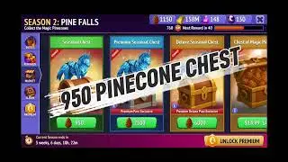 Opening a 950 pinecone Season Pass chest in Horse Riding Tales #foxie #horsegames #unboxing