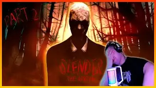 СТРИМЕР ЧУТЬ НЕ УМЕР ОТ ИСПУГА!!! I Slender The Arrival I ЧАСТЬ 2 I Нарезка СТРИМА